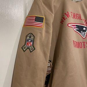 NE Patriots Salute to Service hoodie